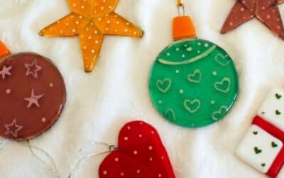 Crea decoracions nadalenques úniques en vidre!